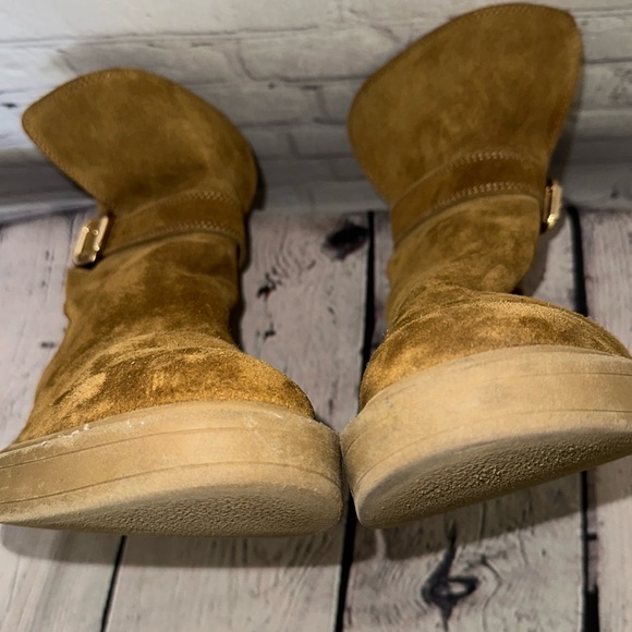 Zara Woman’s EU 39 US size 8 Genuine Suede and Faux Fur Boots - Picture 11 of 16